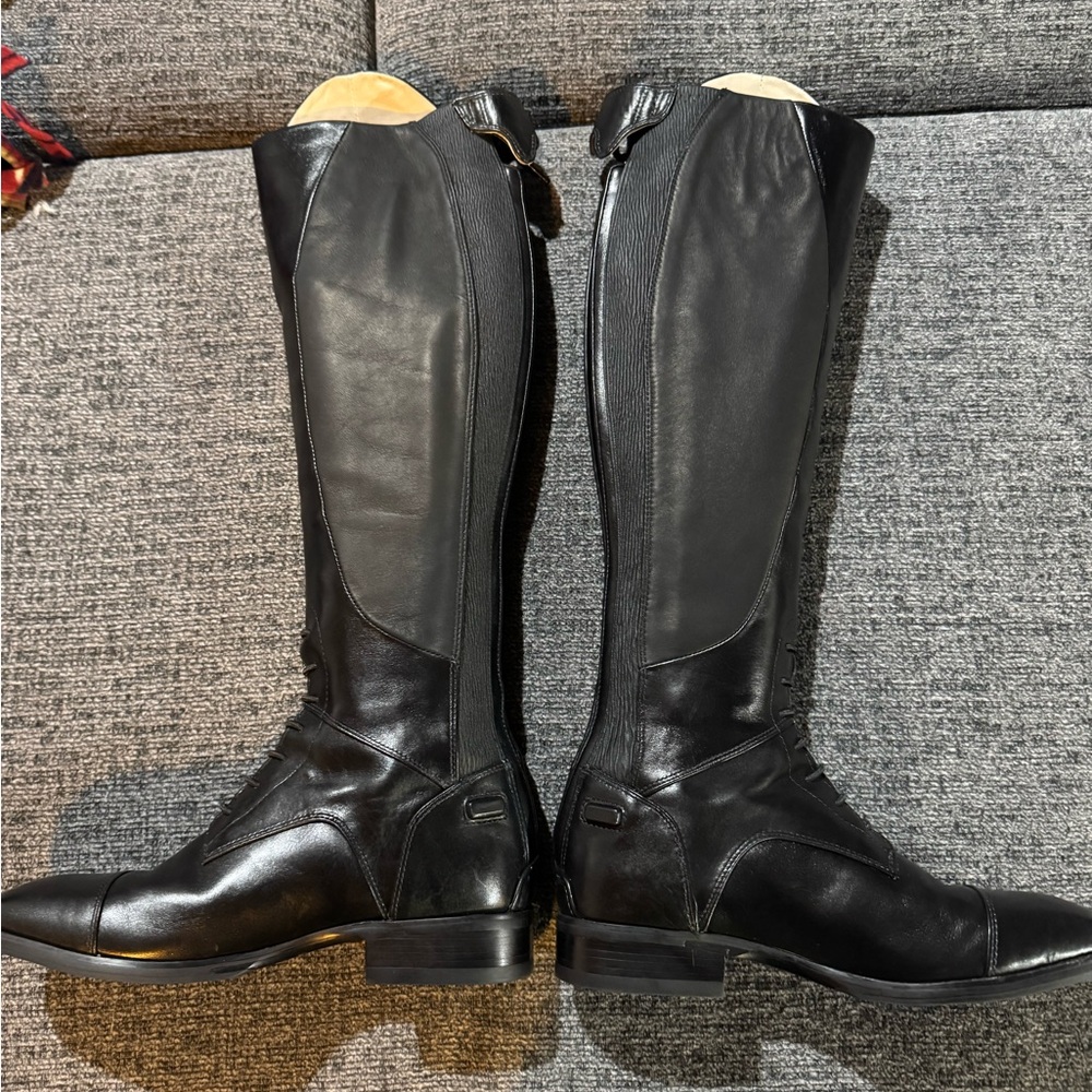 Ariat Monaco Tall Boots - Never Worn - Genuine Leather Riding Boots - Picture 6 of 6